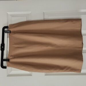 Brooks Brothers Vintage Wool Pencil Skirt In Camel Size 10